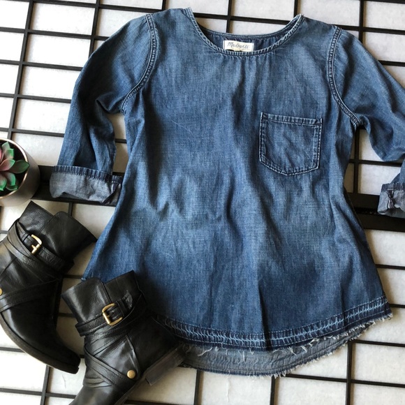 Madewell Tops - 🎈Madewell. Denim Shirt